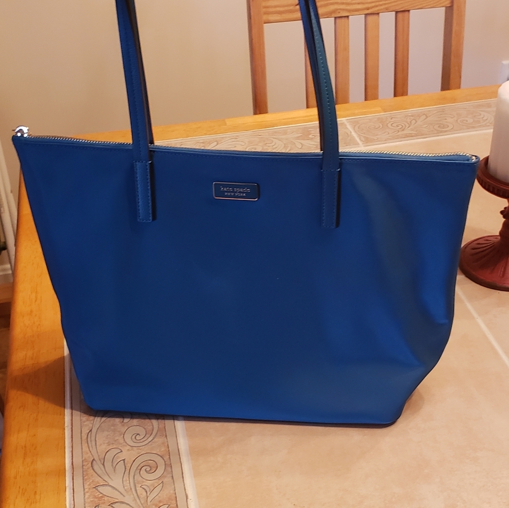 Brand NEW Kate Spade tote bag, peacock blue